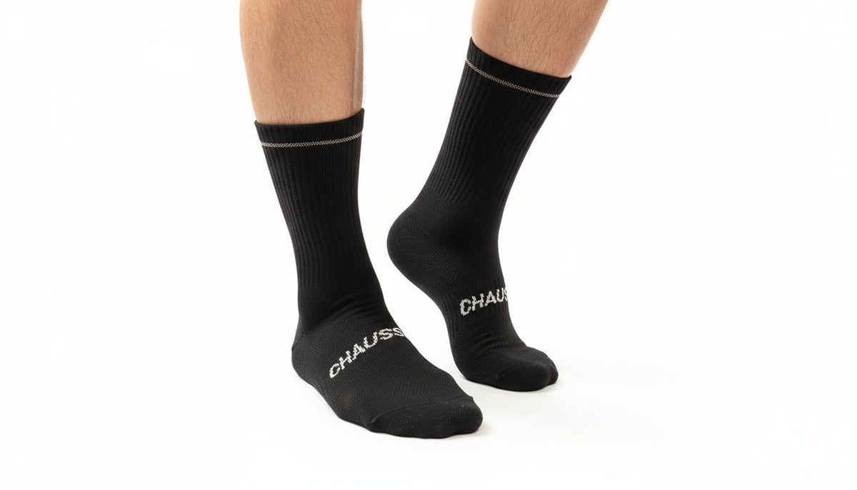 Chaussettes imperméables Chaussec de profil.